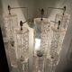 Paolo Venini grande Applique en verre murano , Italie 1960