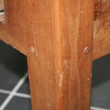 Rustic farm house table with 2 1930 drawers