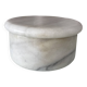 Carrera marble lidded jar