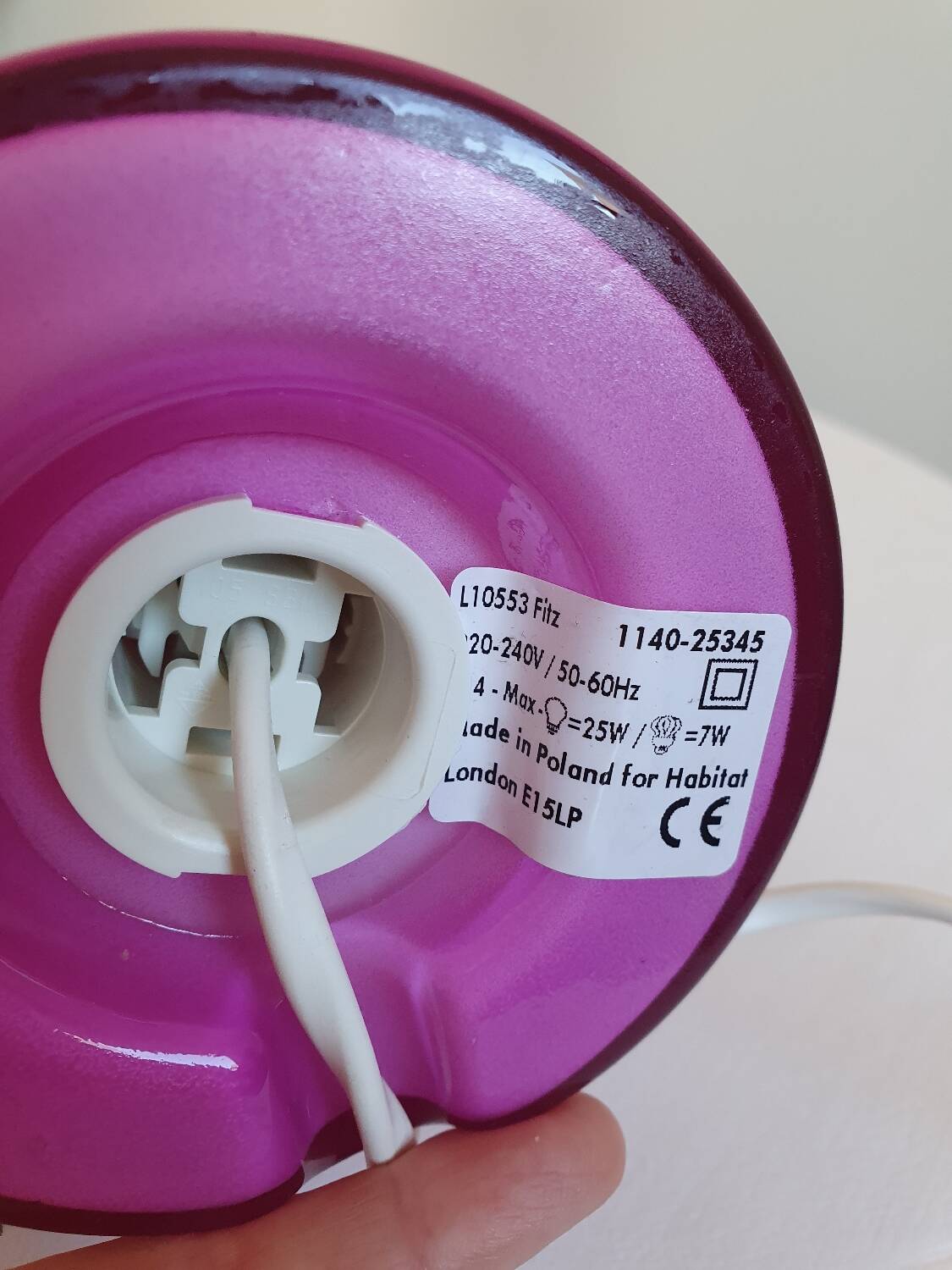 Vintage Fitz Lamp from Habitat