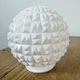 Vintage White Porcelain Ceiling Light, 1970s