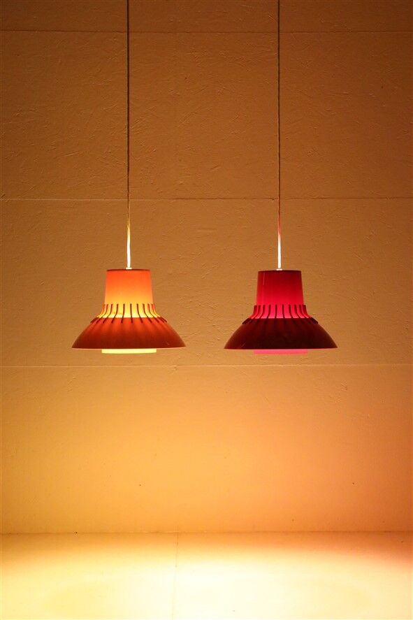 Yellow Nordisk Solar Compagni / Svend Middelboe  “Nord-Lite” pendant lamp