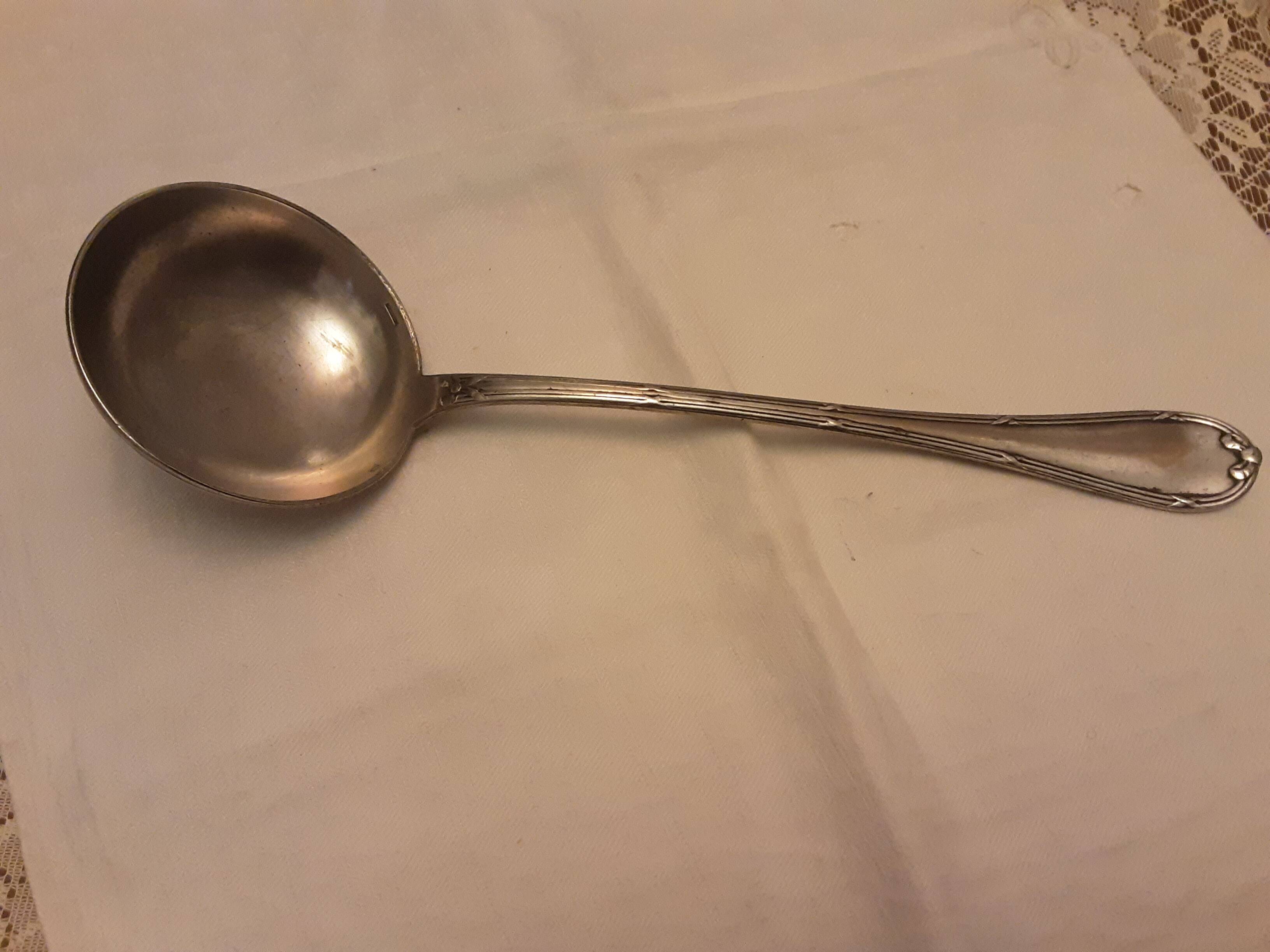 Christofle silver metal ladle