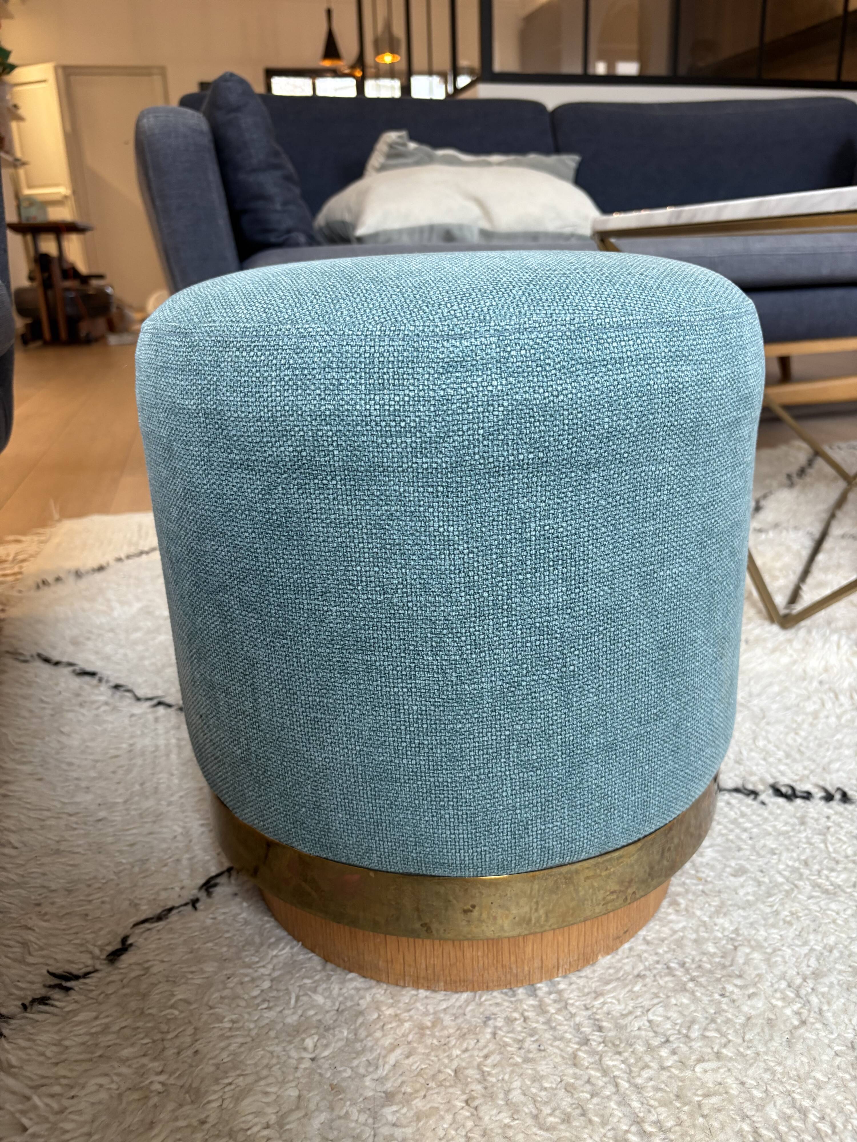 Pouf Stool Red Edition