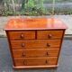Victorian English commode in solid wood