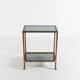 Chariot de service/table d'appoint vintage, Italie 1970