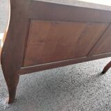 Old style chest of drawers Louis XV marquetry marble top