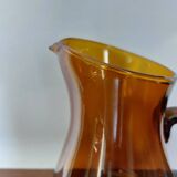 Vintage amber decanter
