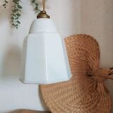 Old Art Deco opaline Walkthrly Suspension