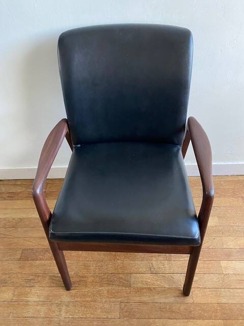 Scandinavian teak armchair