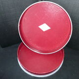 Old large chocolate box in painted cardboard Art Deco style