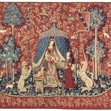 Halluin tapestry - pansu tapestry - medieval tapestry