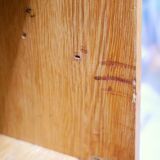 Vintage wooden sideboard library