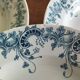 "Byzantine" - 6 deep plates made of St-Amand & Hamage ironstone