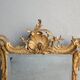 Mirror Louis XV style gilded 68x88cm stucco
