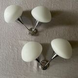 Double wall lamps Gaetano Sciolari 1970's