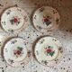 6 Sarreguemines dinner plates