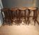 Serie de 4 tabourets de bar style "Thonet"