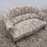 Vintage toad bench sofa with flowers