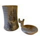 Vintage Vallauris 1950s zoomorphic ceramic pot