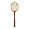 Raquette de tennis 1960 en bois