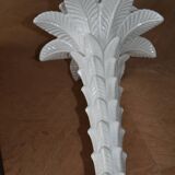 Vintage ceramic palm tree lamp base