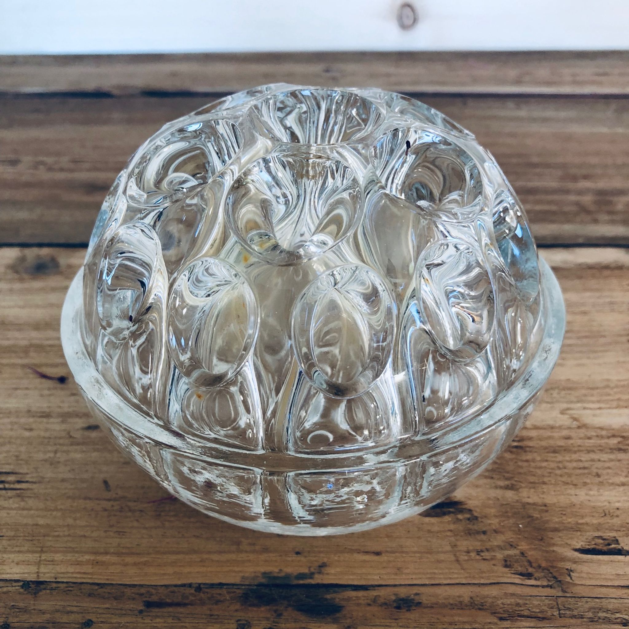 Pique fleurs en verre N°5 Reims