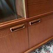 Meuble bar scandinave en teck année 60