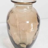 Heart glass vase 1980