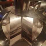 Chandelier chrome flowers 3 balls 1970