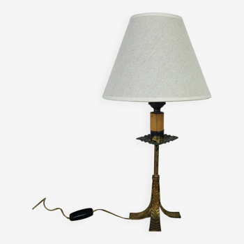 Golden wrought iron lamp, Spanish work