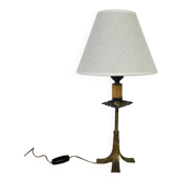 Golden wrought iron lamp, Spanish work