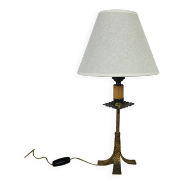Golden wrought iron lamp, Spanish work