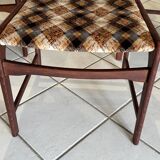 Set of 6 vintage Scandinavian chairs from the 1970s