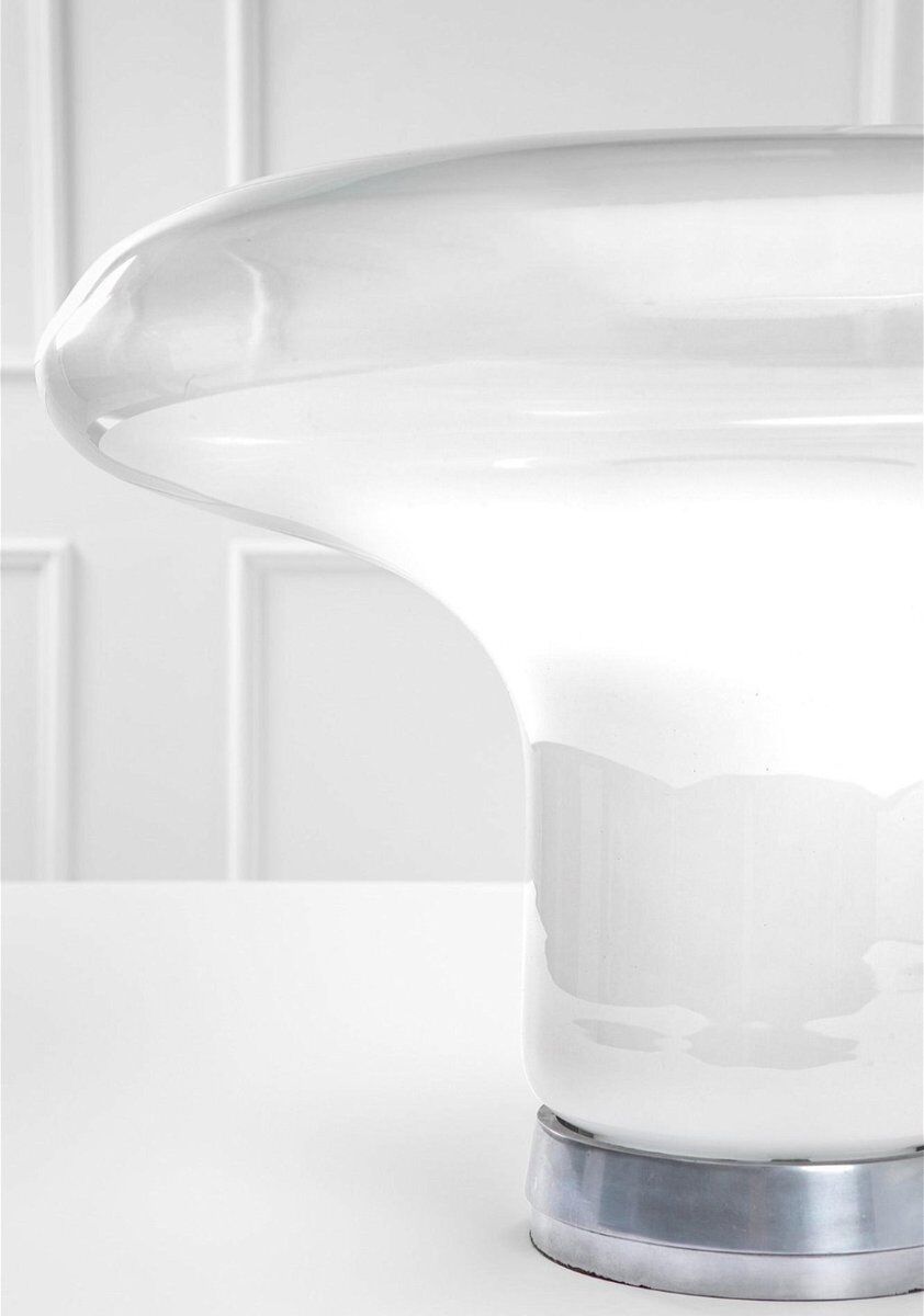 Lampe de table design années 90 modèle Lesbo Angelo Mangiarotti pour Artemide