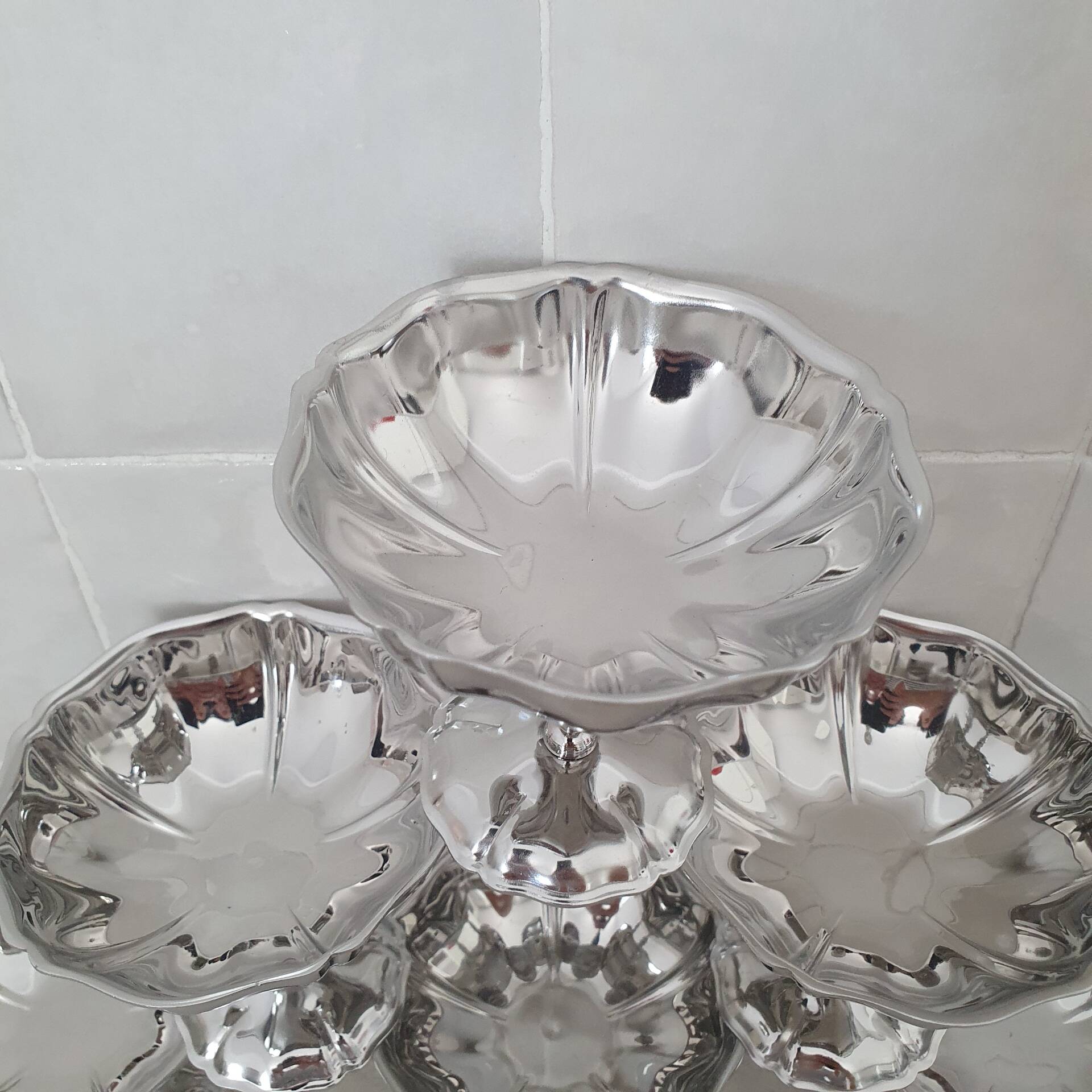 Coupes à dessert glace en inox