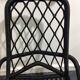 Chair rattan and scoubidou