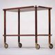 Rosewood Table Plateau by Poul Hundevad for Vamdrup, Denmark, 1960s