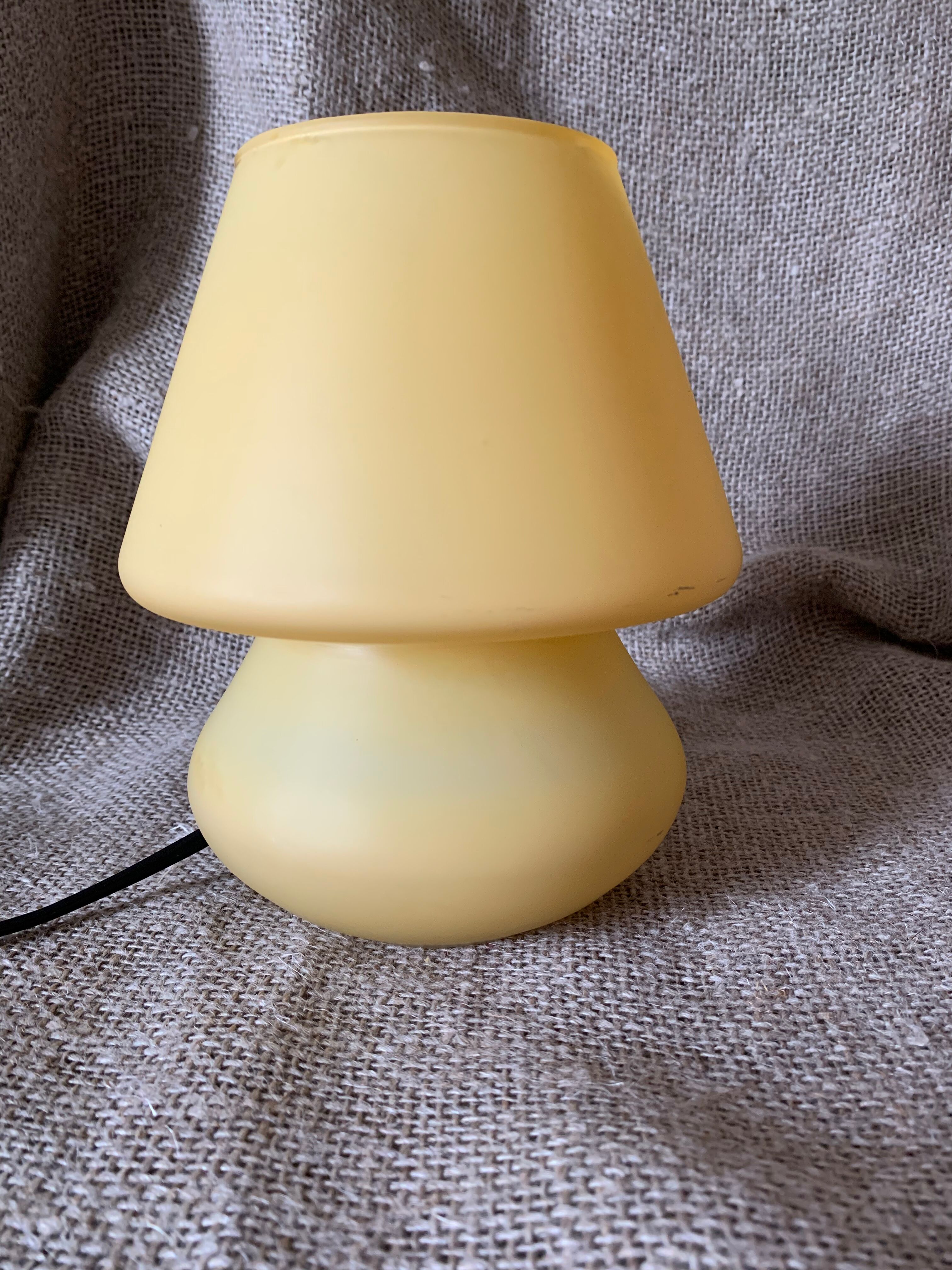 Vintage habitat mushroom lamp