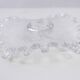 Vintage glass candle holder