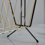 Scandinavian magazine holder 1950s