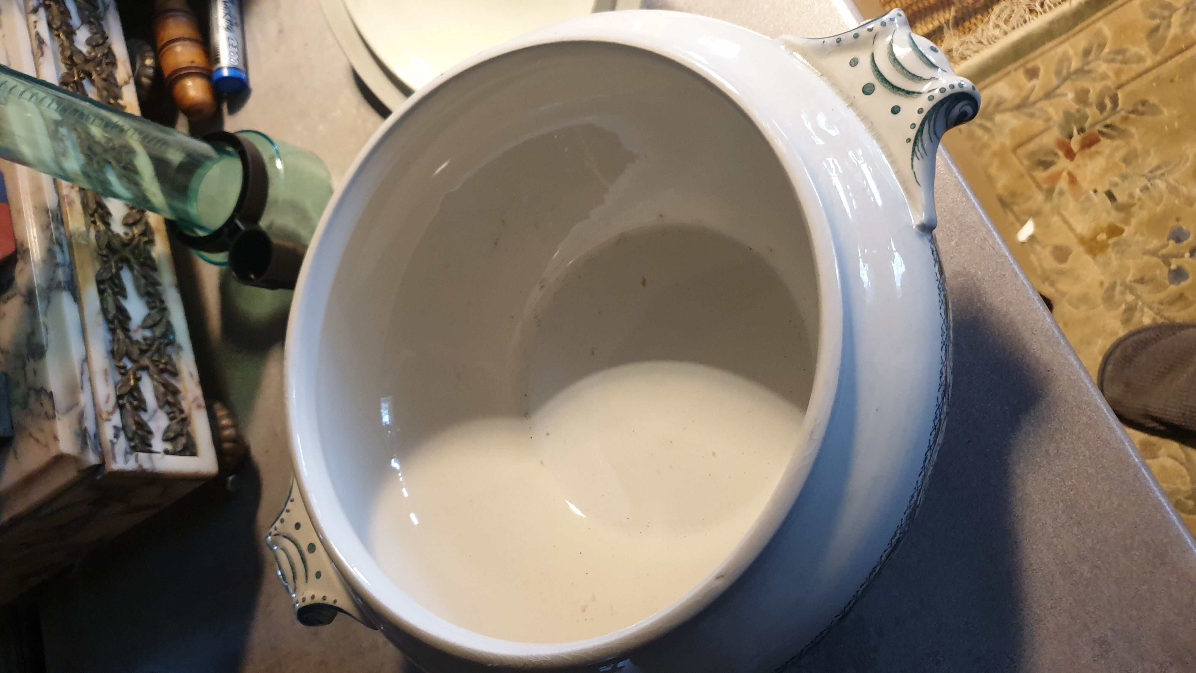 Soupiere manufacture imperiale et royale - nimy - Belgium