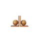 Mid-Century Modern Wooden Bookends, 1950s, Set of 2
