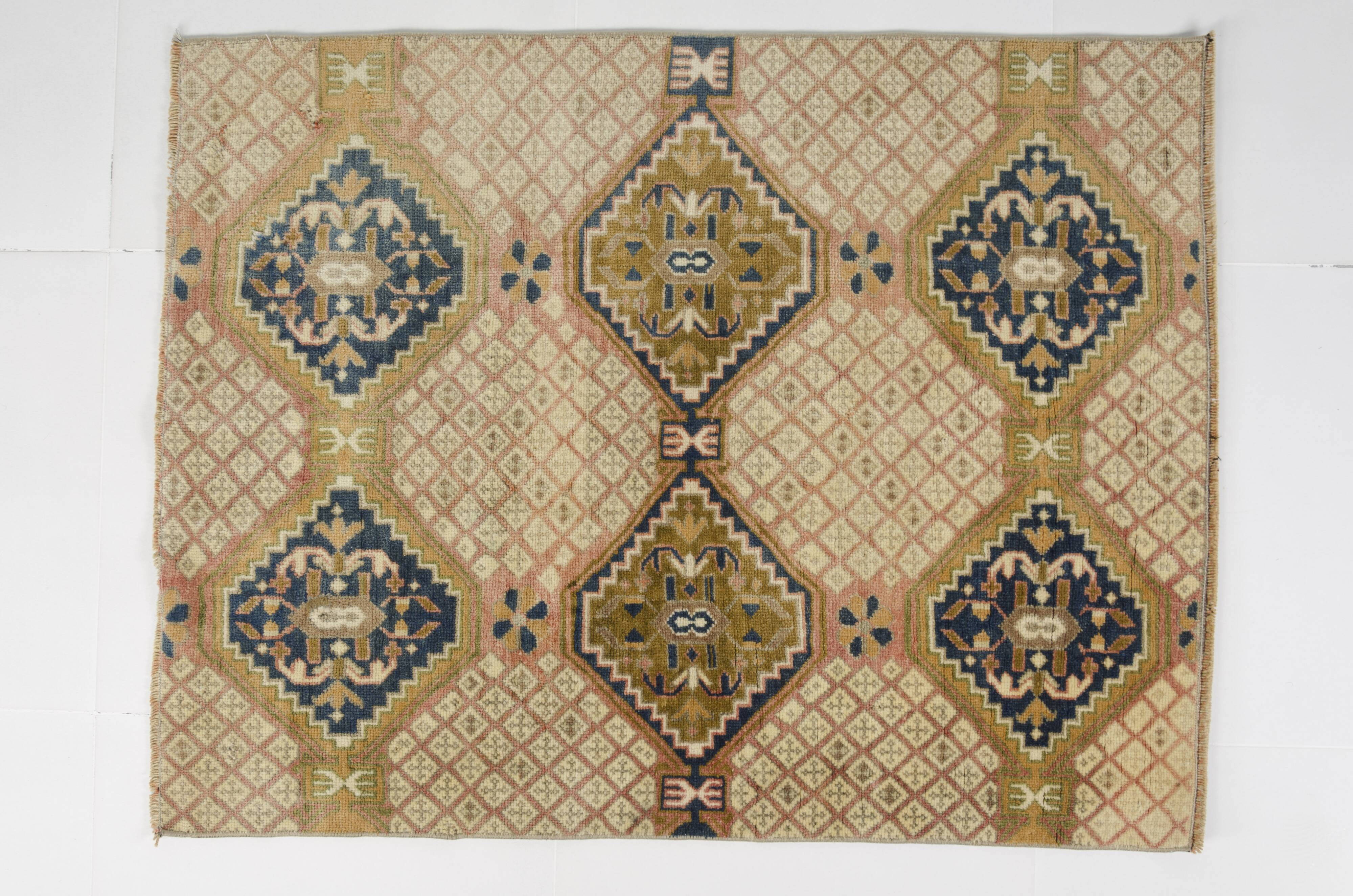 Oushak Vintage Small Rug