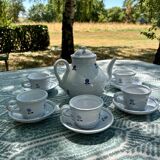 Service à thé/café peint à la main