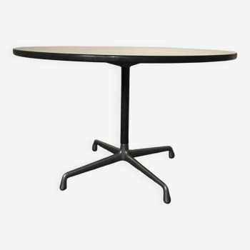 Herman Miller Eames occasional dining table aluminum group