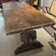 Brutalist closed table
