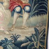 Tapisserie De Lille En Laine Et Soie Du 18° Siècle d'Après Teniers De l'Ate