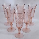 Luminarc Rosaline champagne flutes