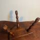Tabouret tripode bois avec clous